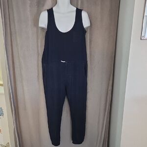 Ci Sono Size XL Blue Sleeveless Jumpsuit